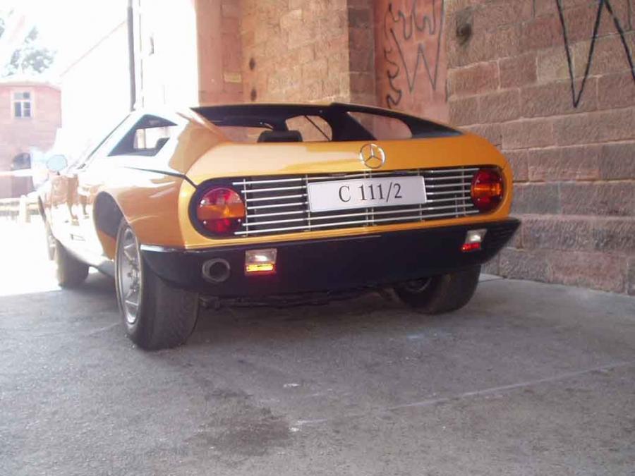  Mercedes-Benz C111-II Concept 1970 года  (фото 13 из 16)